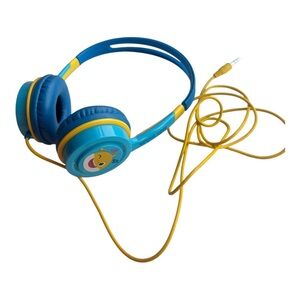 3/$15 Pinkfong baby shark toddler kids blue yellow wire headphones